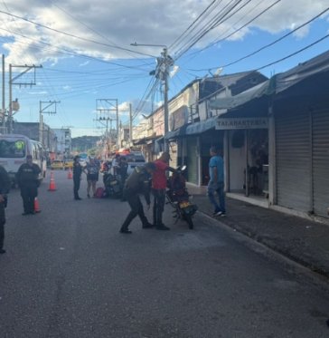 Controles de Policía Nacional en Cúcuta