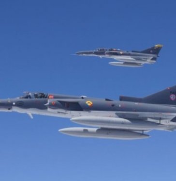 Aviones IAI Kfir FAC. Foto: colprensa.