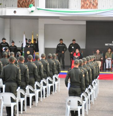 28 auxiliares de Policía juraron bandera y apoyarán labores de prevención en Cúcuta
