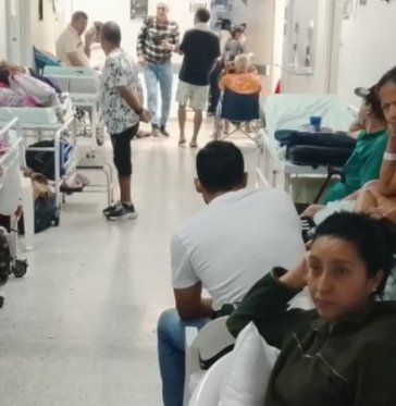 La unidad de urgencias del Erasmo Meoz permanece colapsada todos los días/Foto Gabriel Barrera/La Opinión