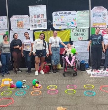 PROTESTA EN SALUD CUCUTA 