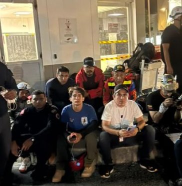 RESCATISTAS VENEZOLANOS EN CUCUTA 