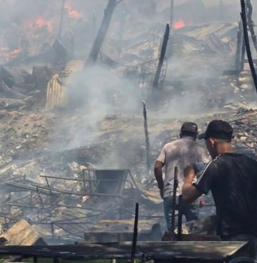 INCENDIO EN LAS CUMBRES 