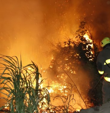 Alerta roja en Cúcuta por incendios forestales. Foto: Cortesía