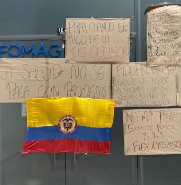 Protesta FOMAG