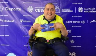 Jesús Romero Montoya, dedicó la medalla de oro a su mamá Cecilia Montoya, fallecida hace varios años.