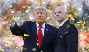 El presidente de los Estados Unidos cree que es descabellado sacar a Infantino de la FIFA.