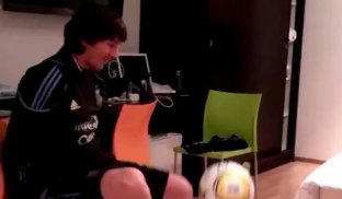 Messi-2010. Foto: Video de Jonas Gutierrez.