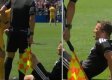 Árbitro lesionado Mundial 2026. Captura: redes sociales @Dsports. El Colombiano.