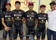 Estos son los cuatro ciclistas nortesantandereanos que estarán desde este jueves en la Vuelta de la Juventud Venezolana; Edward Noriega, Jesús Rodríguez, Clark Sandoval y Enderson Rodríguez.