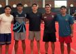 Jorman Álvarez, Ángel Barajas, Yan Dairon Zabala, Jossimar Calvo (director técnico) y Camilo Vera, las cartas de la gimnasia colombiana en los Juegos Centroamericanos y del Caribe.