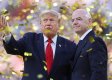 El presidente de los Estados Unidos cree que es descabellado sacar a Infantino de la FIFA.