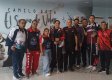 Esta es parte de la delegación de paratletismo que está en Medellín 
