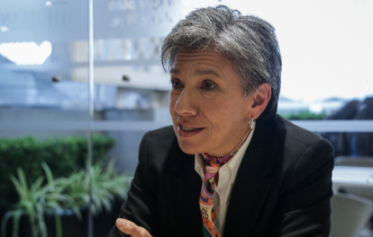 Claudia López, candidata presidencial.