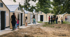 Firmantes de paz reubicados en zona rural de Cúcuta.
