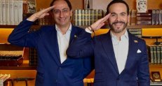 Abelardo de la Espriella y su fórmula vicepresidencial José Manuel Restrepo./Foto: Cortesía