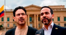 Abelardo de la Espriella e Ivan Cepeda. Foto Colprensa