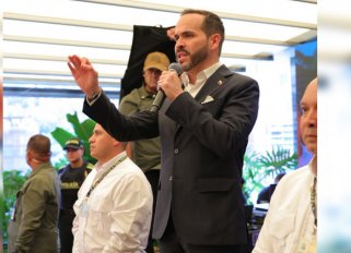 El candidato presidencial Abelardo de La Espriella visita Cúcuta 