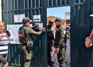 Policía Mecuc - Elecciones 2026, puestos de votación
