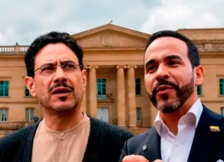 Abelardo de la Espriella e Ivan Cepeda. Foto Colprensa