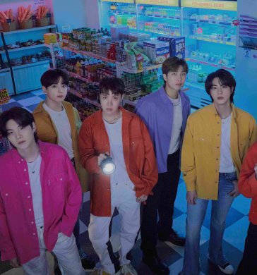 BTS en Colombia. Foto: sitio oficial de BTS