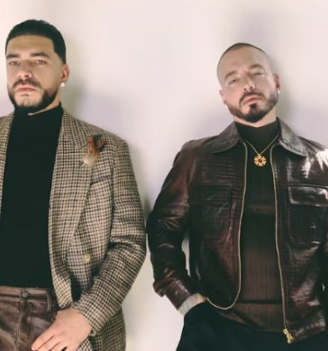 Ryan Castro y J Balvin. Foto: Colprensa.