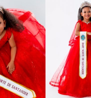 Bianca, la niña que llevará el sabor y el folclor de Cúcuta a Colombia.