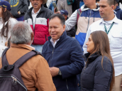 El gobernador William Villamizar visitó Chitagá este fin de semana.