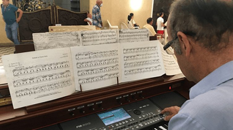 Un instrumento músical, único en la región, llegó a la Catedral de Cúcuta