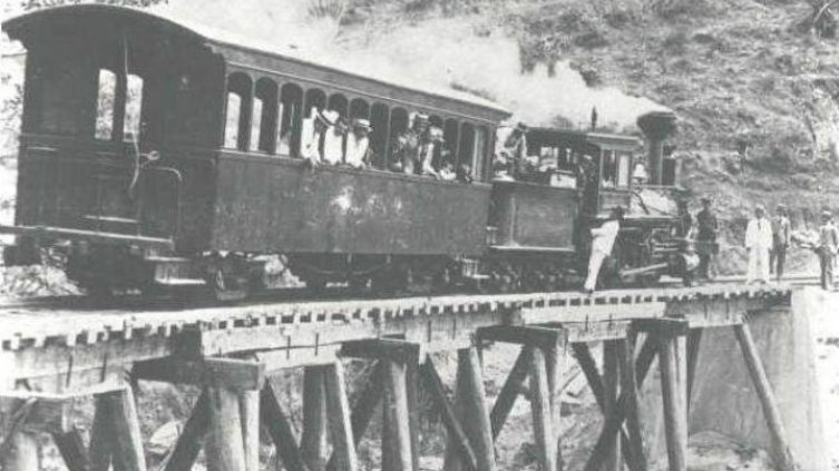 La industria ferroviaria en Cúcuta tenía una de sus rutas más importantes con la que se dirigía hacia el lago de Maracaibo. / Foto: Cortesía.