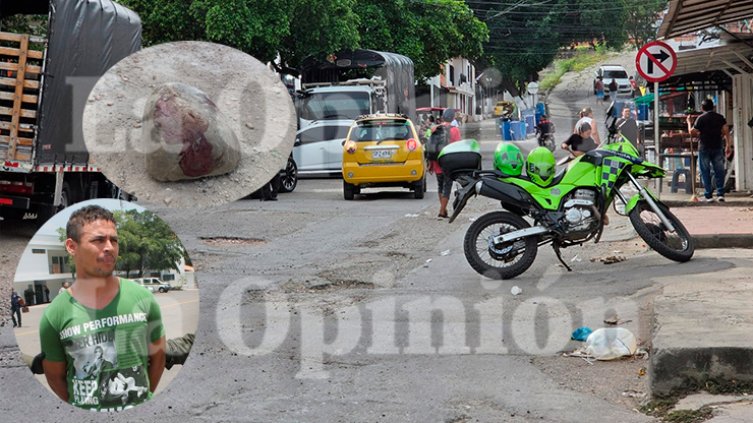 Habitante de calle asesinado. / Foto La Opinión