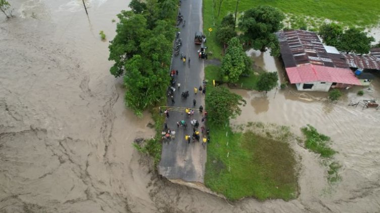 Daños por lluvias en Norte de Santander.