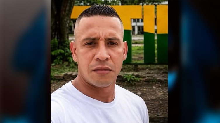 Escolta-de-la-UNP-secuestrado-en-Tibú. Foto: redes sociales.