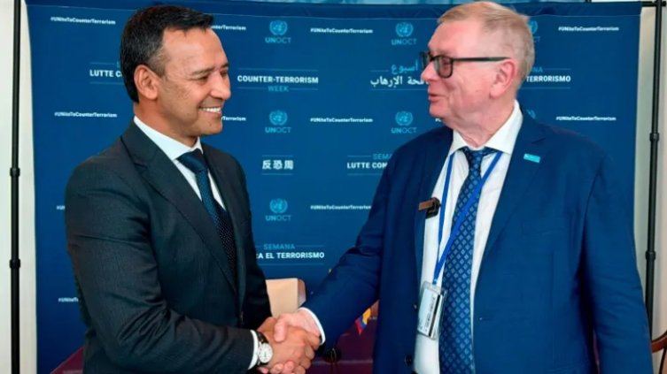Mindefensa en la ONU. Foto: cortesía Mindefensa. El Colombiano.