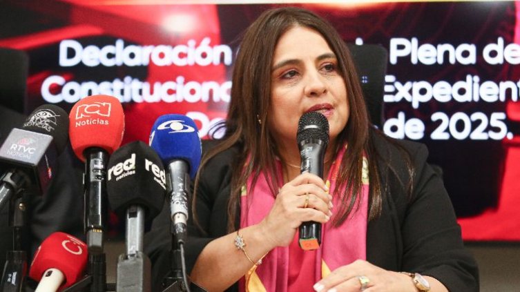 Presidenta de la Corte Constitucional llama a defender la Constitución de 1991