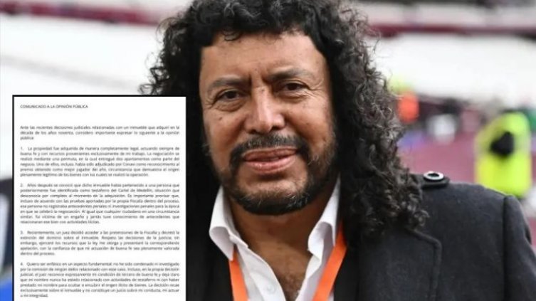 René Higuita habla sobre predio en El Poblado que perdió en extinción de dominio: “Fui víctima de un engaño”