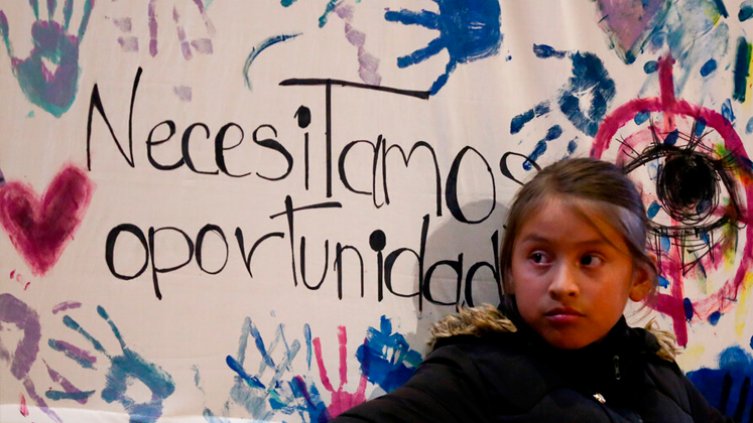 Reclutamiento infantil en Colombia.