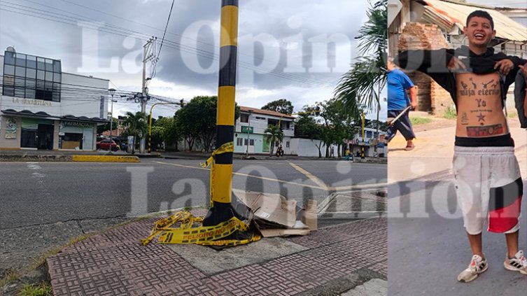 El crimen ocurrió alrededor de las 10:00 p.m. en la avenida 10 de Los Patios, frente a la clínica La Samaritana. / Foto: La Opinión