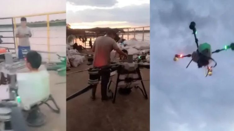 Video | Aerocivil anunció sanciones a hombre que voló en un dron de fumigación