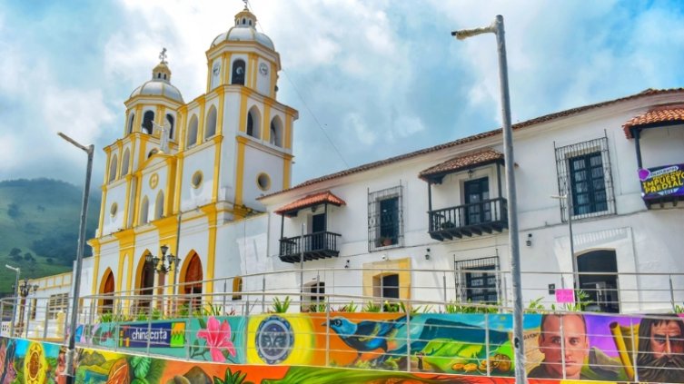 Parque de Chinácota. Foto: redes sociales.