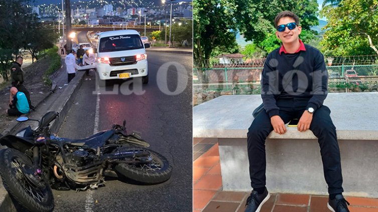 Breinner Gómez sufrió severos politraumatismos que le causaron la muerte en el sitio. / FotoCortesía