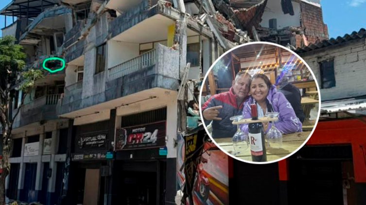 Deysi y Darwin, la pareja de cucuteños que murió abrazada por los escombros en Pereira