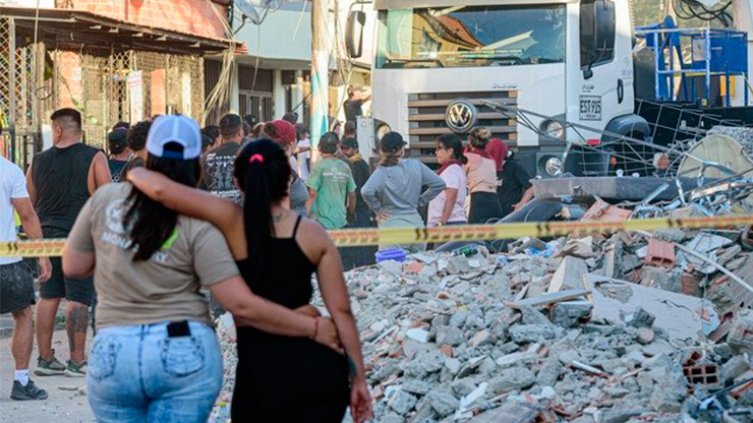 Terremoto en Colombia. / Foto: Colprensa