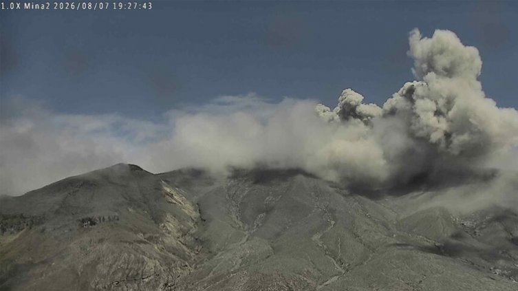 Volcán Puracé registra seis nuevas emisiones de ceniza y mantiene alerta Naranja