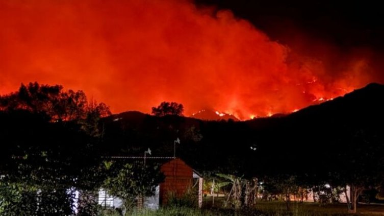 Los incendios son los que más están afectando a las ciudades por las altas temperaturas./Foto: Cortesía
