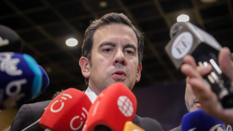 Rodrigo Lara, ministro de Interior