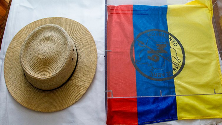 Sombrero-Carlos-Pizarro. Foto: Colprensa.