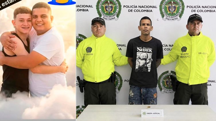 Emerson Ricardo Contreras Rojas fue capturado por su presunta participación en el doble homicidio de los primos./ Foto: cortesía