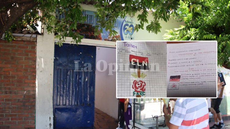 Polémica en colegio de Villa del Rosario por tarea sobre las Farc y el Eln