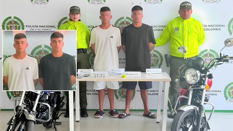Los hermanos Steven y Sneyder Bautista, de 18 años, fueron enviados a la cárcel. / Foto: cortesía